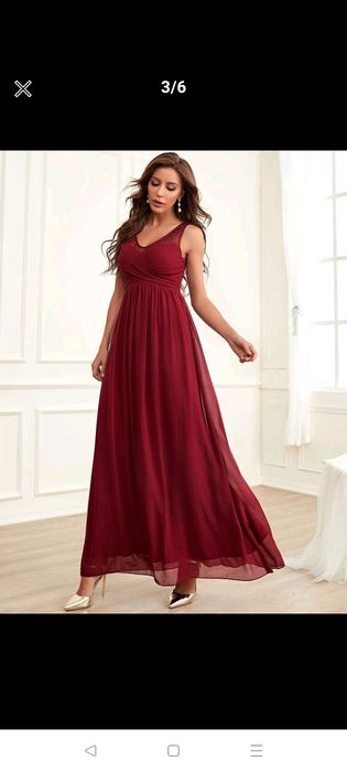 Vestido comprido novo