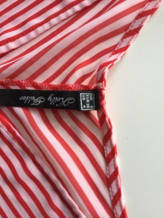 Elegancka czerwona sukienka r.36