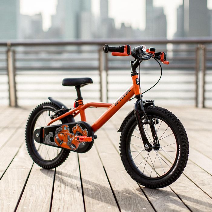 BICICLETA DE CRIANÇA 4-6 ANOS 500 ROBÔ 16 POLEGADAS