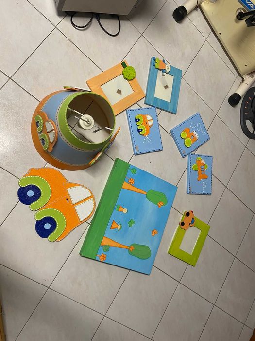 Conjunto de decoração de quarto de criança