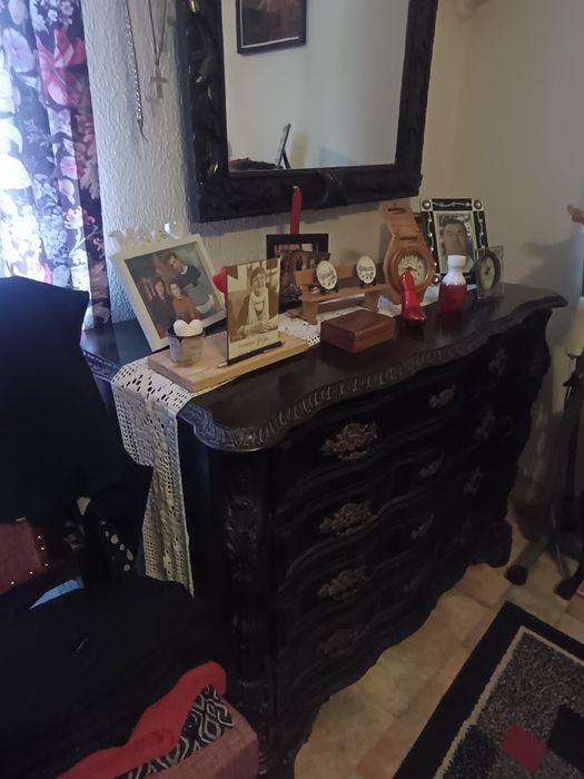 Mobília de quarto antiga