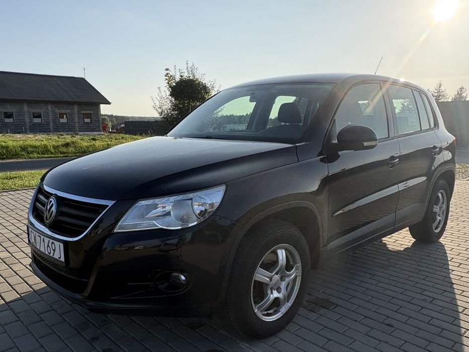 Tiguan 2.0TDI 140KM napęd 4x4, Hak, serwisowany, bez rdzy.