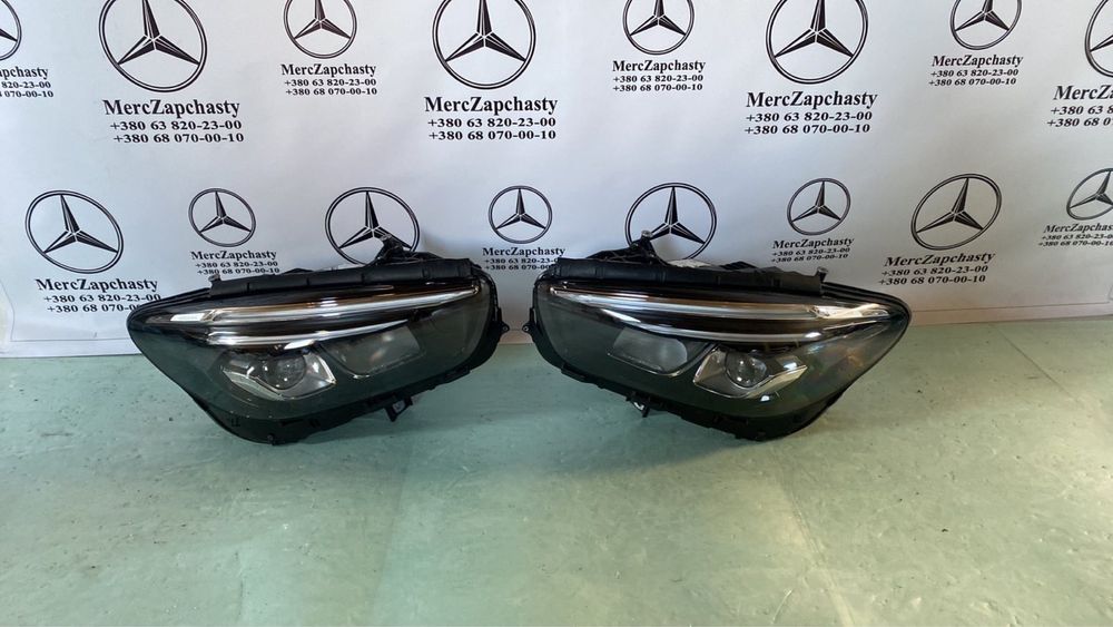 Mercedes w 247 B клас 2018р + фара права ліва led high performance