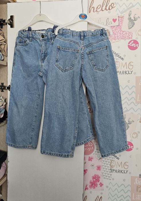 Джинси для дівчинки  для двійні 116 reserved