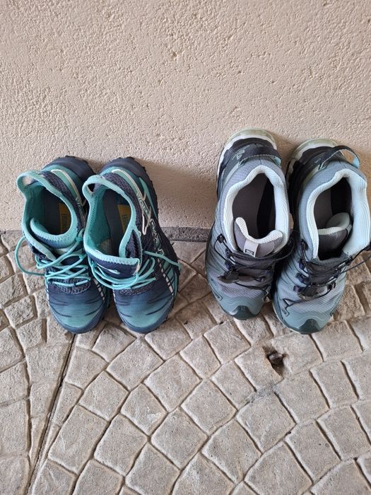 Salomon XA PRO 3D e La Sportiva Mutant sapatilhas trail ou caminhada