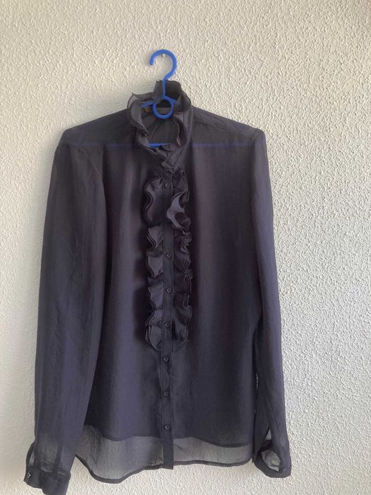 bluzka damska z żabotem TOP SECRET roz. 42