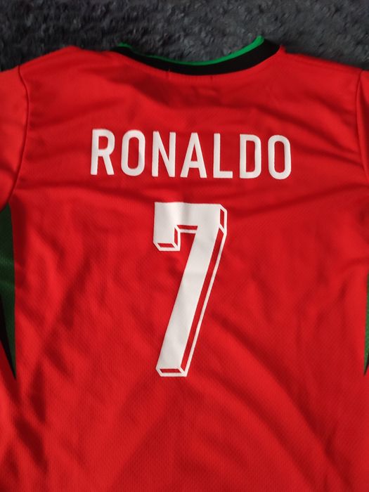 Koszulka piłkarska Cristiano Ronaldo 7 Portugalia rozmiar 164