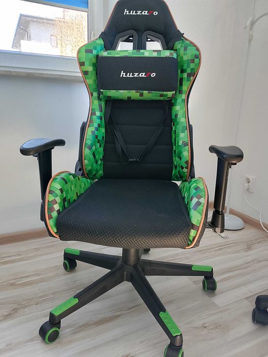 Fotel gamingowy dziecięcy minecraft