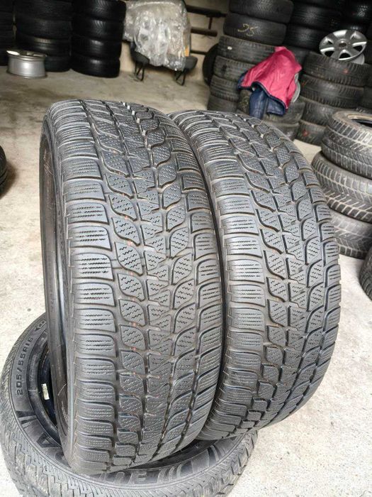 Bridgestone Blizzak LM25 195/60r16 made in France 2шт, 6мм, ЗИМА. Привезены из Германии