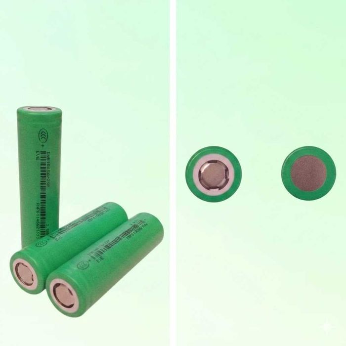 Нові акумулятори 18650 EVE 25P 2500mAh 30A