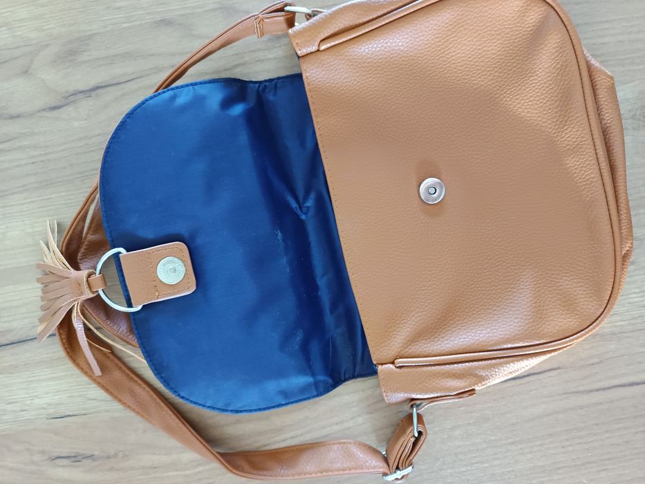 Torebka damska listonoszka ruda