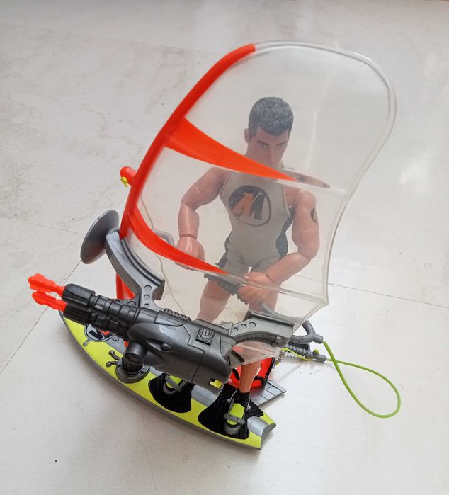 Action man windsurfer
