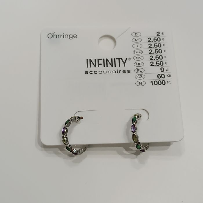 Sztuczna biżuteria kolczyki wkręty