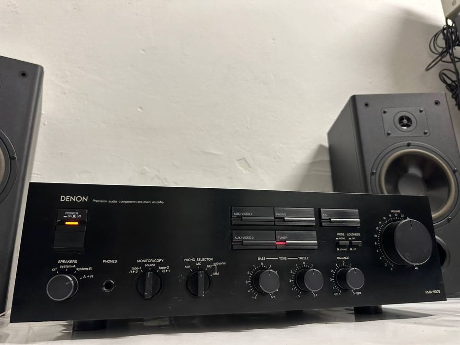 Wzmacniacz stereo Denon PMA 500 V, 2*130 watt.