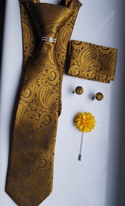 Złoty  zestaw męski