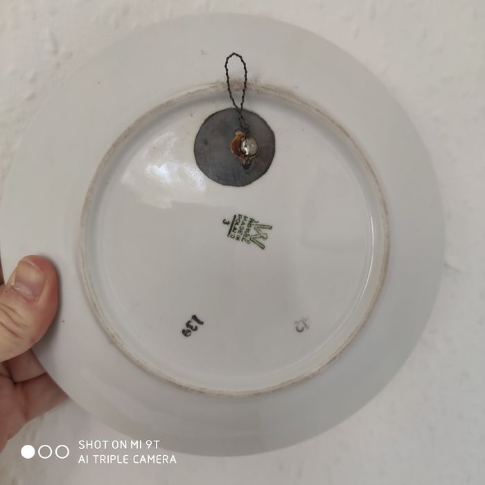Talerze dekoracyjne porcelana Wawel