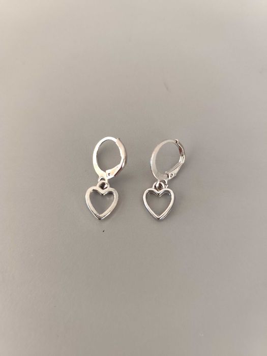 Kolczyki biżuteria serca serduszka