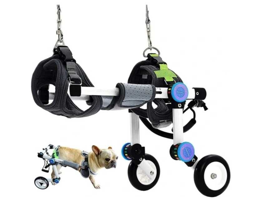 Wózek Inwalidzki dla Psa Tylne Łapy 2 Koła Regulowany