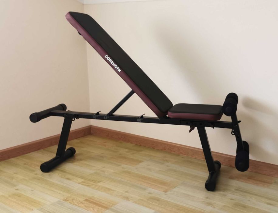 Conjunto Banco 500 Fold CORENGTH + Halteres CORENGTH