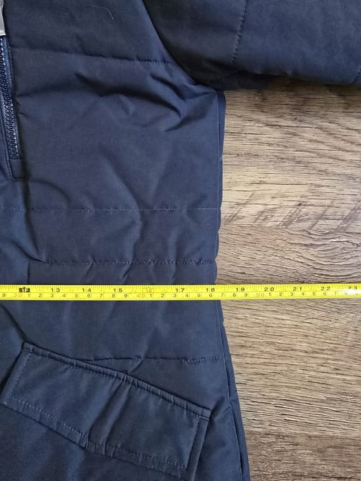 Kurtka zimowa, Cross Jeans, granatowa, wodoodporna