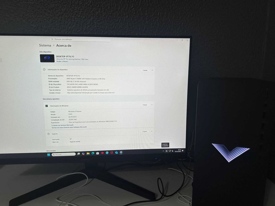 PC Gaming HP Victus 15L
