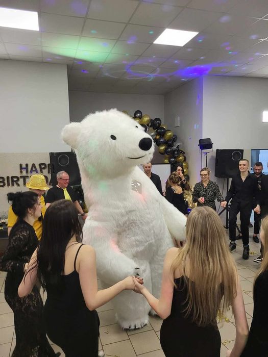 SPRZEDAM Biały miś 2,7m