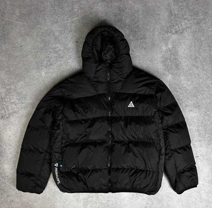Пуховик Nike ACG / Куртка puffer асж чорний/хакі