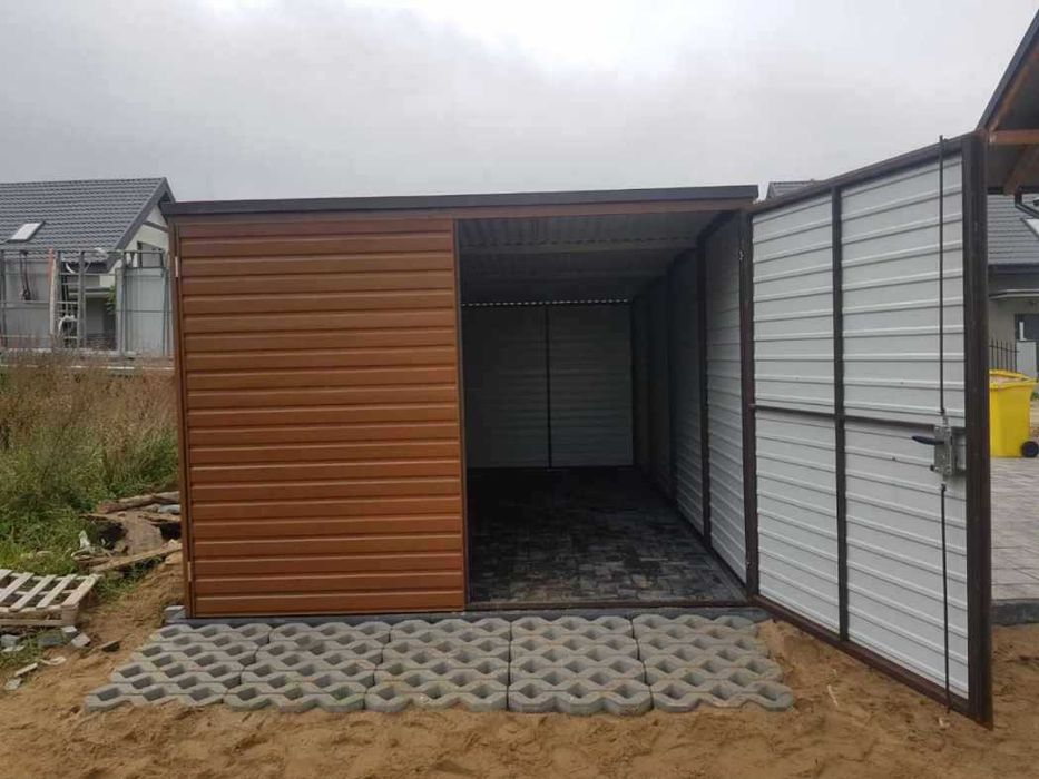 PREMIUM garaż 3x4, na działkę, domek, schowek na narzędzia