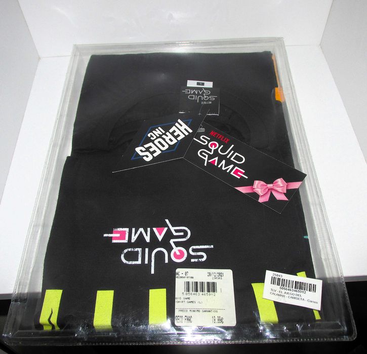 T-shirt Netflix Squid Game, Heroes Inc. [L]