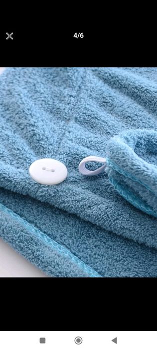 Toalha para secar o cabelo