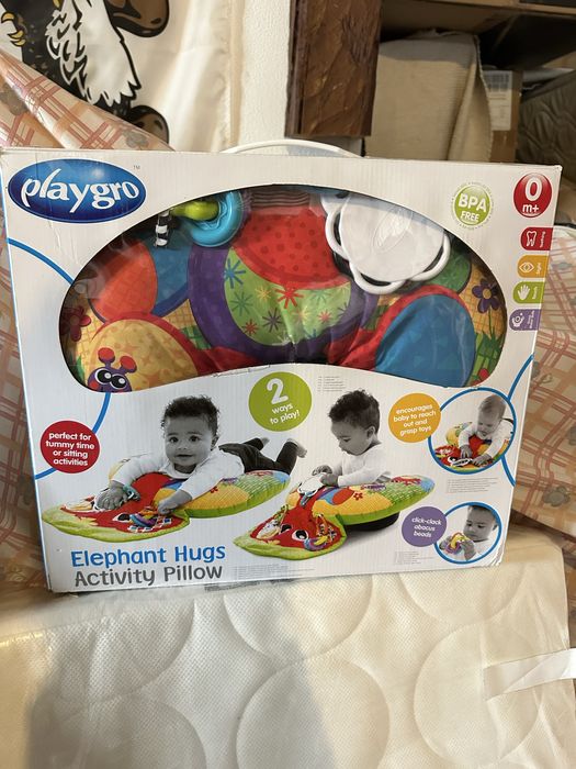 Almofada actividades bebe