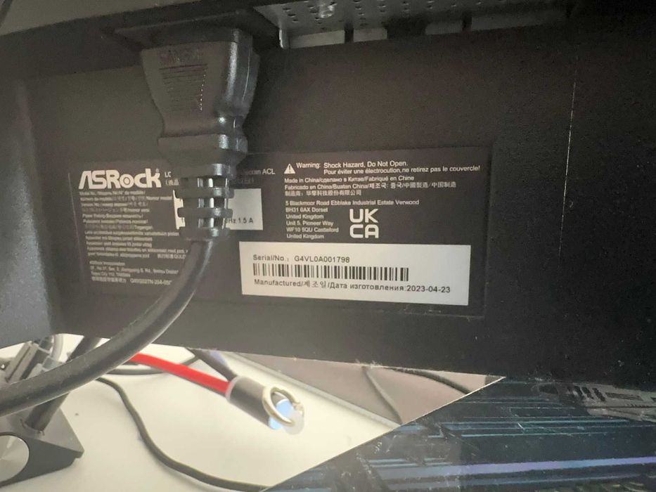 Monitor ASRock Phantom Gaming 27 WQHD