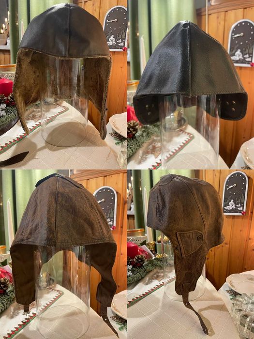 Шапка пилота времен Второй мировой войны.Германия