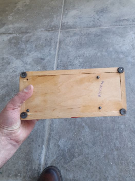 Máquina de costura antiga brinquedo/miniatura