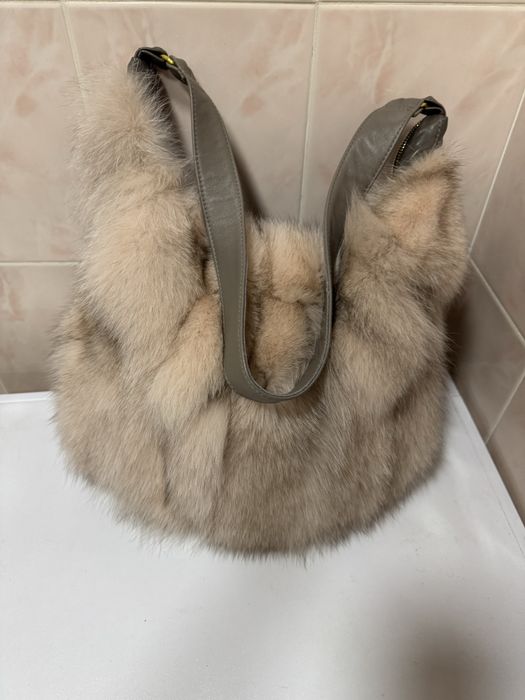 Продам жіночу сумку-шопер, з хутром, нова
