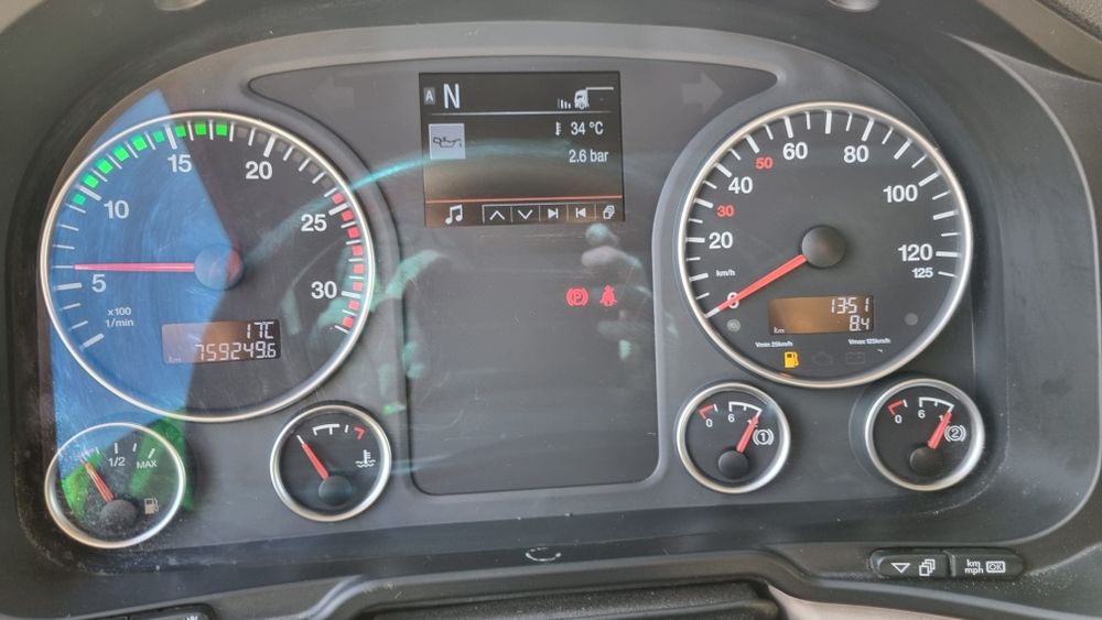 MAN TGX ADR cystery,przystawka PTO