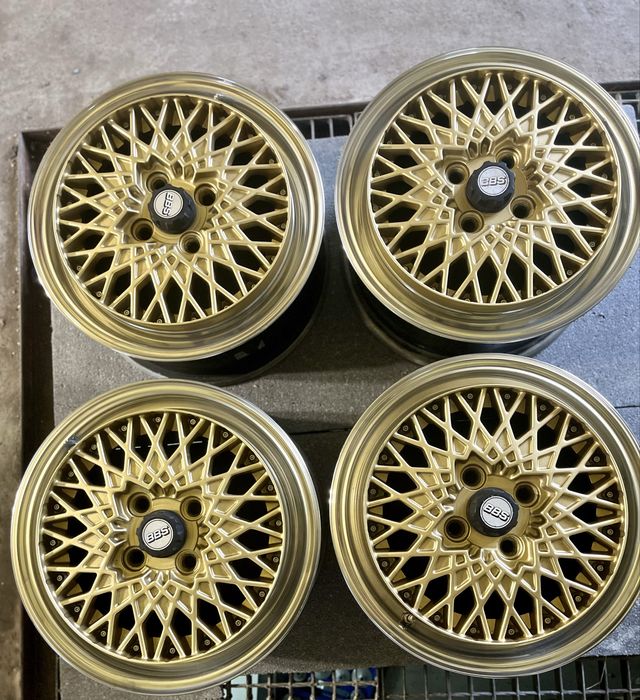 Felgi skręcane mesh custom 15” 4x100 BBS Rennsport BBS RS OZ  2tlg 3tlg VW Golf mk1 mk2