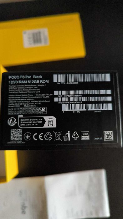 Xiaomi POCO F6 PRO 12GB 512GB impecavel
