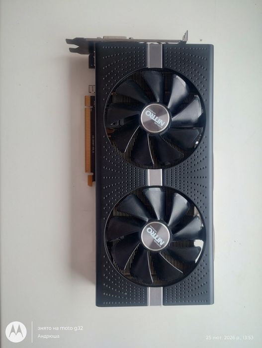 Продам відеокарту rx580 4gb
