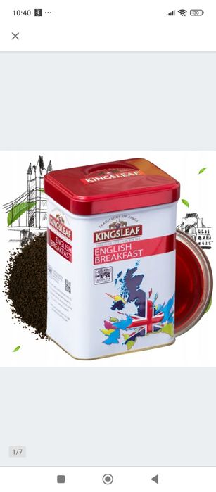 Herbata kingsleaf breakefast 100g