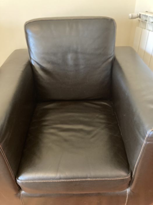 Sofás Individuais em Pele