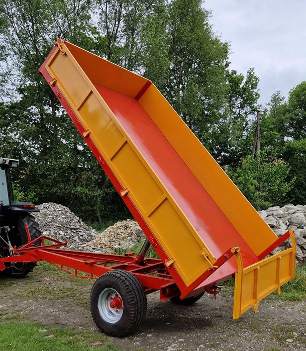 Przyczepa przyczepka z kiprem 3.70m 1.95m