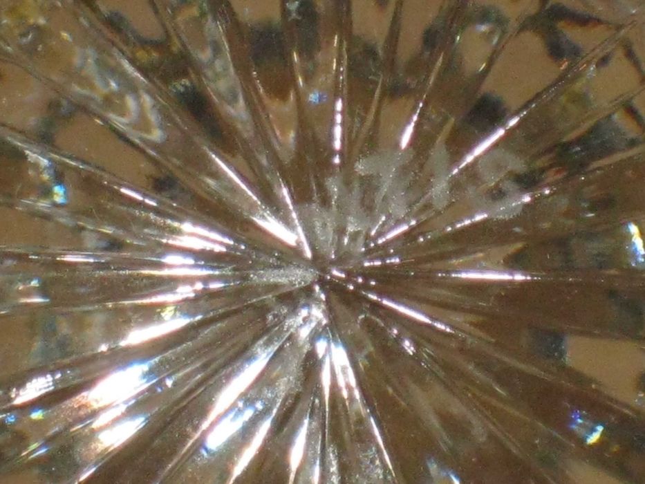 Frasco Cristal ATLANTIS C/Prata Maciça de Lei 925``mil.