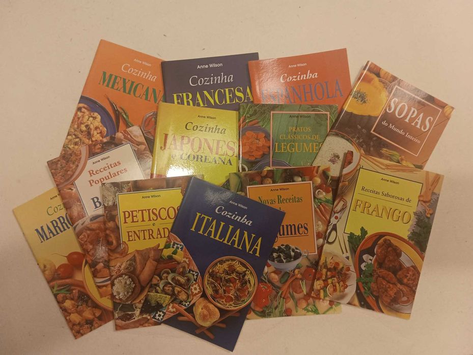12 Pequenos Livros Culinária Internacional Anne Wilson * Ver Descrição