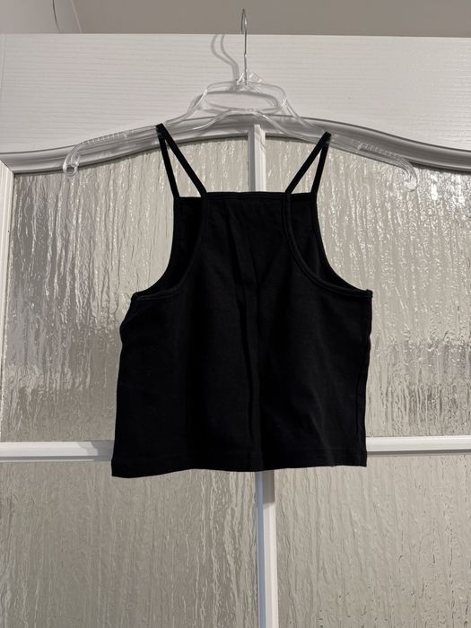 Czarny damski top