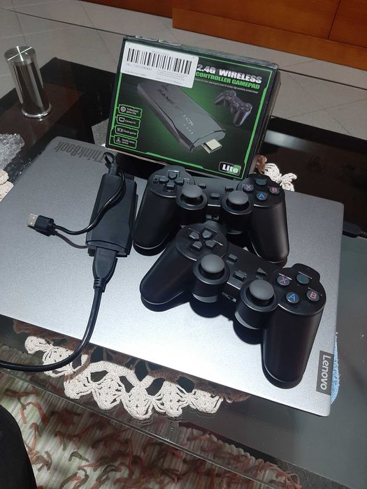 Consola de Jogos de ligar á TV por HDMI e usar