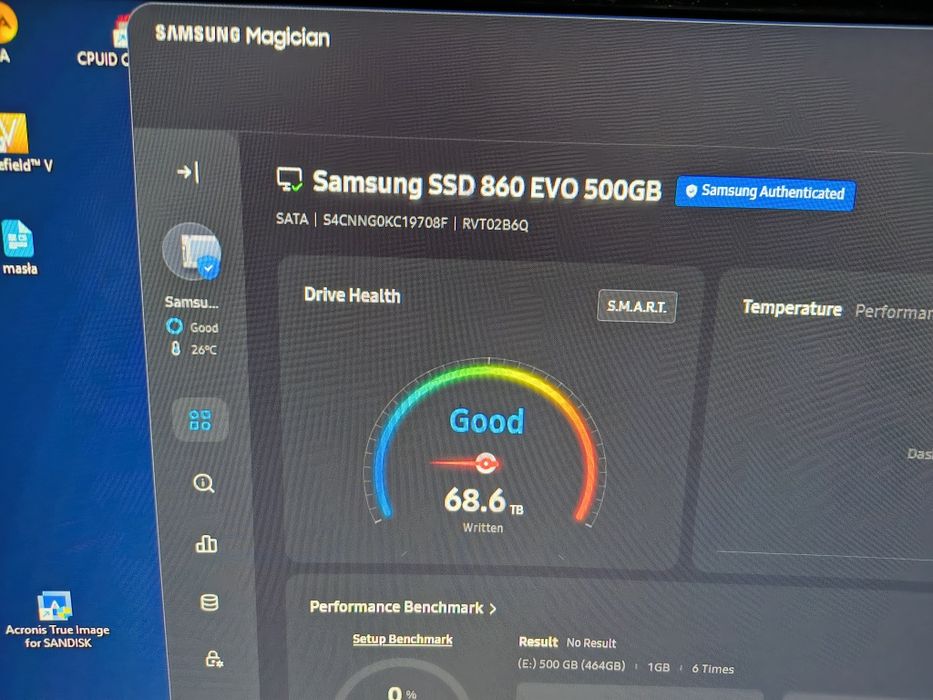 Dysk ssd Samsung 500gb super stan