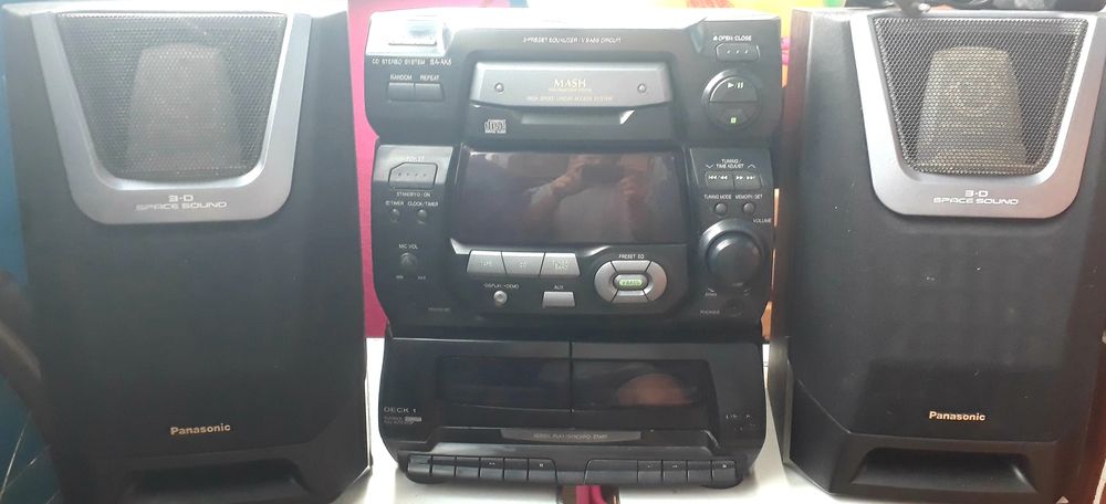 Продам муз центр panasonic sa ak5 bluetooth