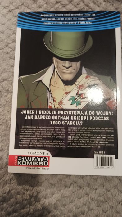 BATMAN: WOJNA ŻARTÓW Z ZAGADKAMI -unikat, świetny stan!
