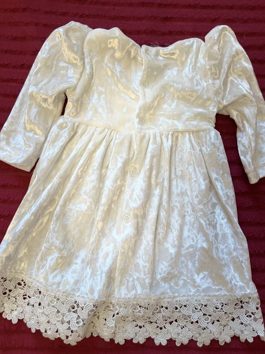 Велюрова сукня для немовля